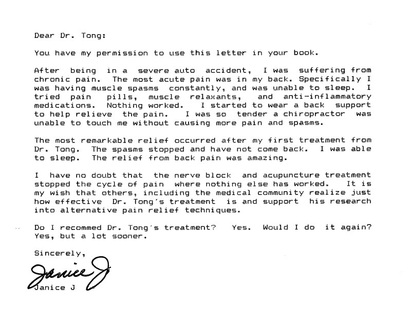 35 - Dr Tong Testimonial Letter