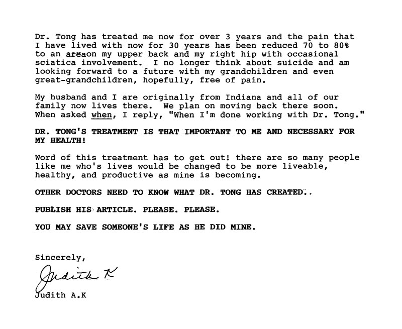 40 - Dr Tong Testimonial Letter