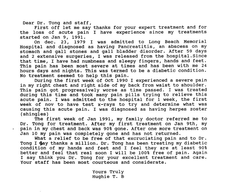 45 - Dr Tong Testimonial Letter